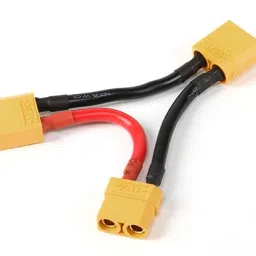 SafeConnect XT-60 Connector Harness for Series Connection Battery Adapter Cable (2M-1F) image 3