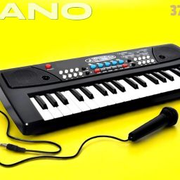 37-Key Musical Piano Keyboard with Microphone 430A1 Song Record Feaure_P809-image-47
