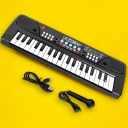 37-Key Musical Piano Keyboard with Microphone 430A1 Song Record Feaure_B400-image-35