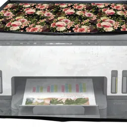ATP Printer Cover For HP Smart Tank 720 All in One Printer (Black Rose Print) Printer Cover-22