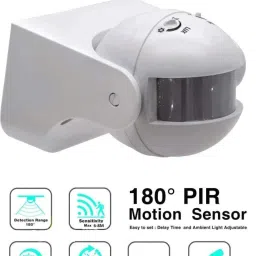 BALRAMA 220V AC 180 Degree PIR Motion Sensor Switch for Lights Infrared Detector Wall Pulse Induction Metal Detector-17