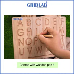 gridlab 26 Alphabet Capital And Small, 0 To 9 Number and 6 Type of Curve Patten Skillset image 2