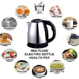 Scarlet Electric Kettle 2L Design for Hot Water, Tea,Coffee,Milk. 4 Cups Coffee Maker-image-14
