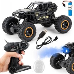 Remote Control 1:18 Metal Climbing Cross Country Car with Mist Smoke Spray 2WD-20
