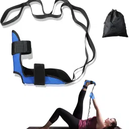 Yoga Belt Stretching yoga belt for exercise leg foot calf stretcher strap Polyester Yoga Strap-image-76