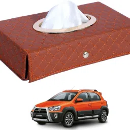 Cross-Tan Tissue Box Leatherette-204 Vehicle Tissue Dispenser-21