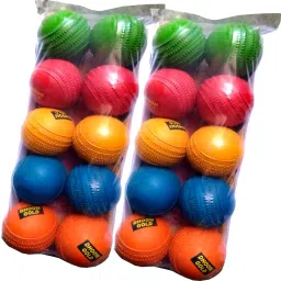 Jumper Rubber Ball Cricket (Multicolor) - Pack of 20 Cricket Rubber Ball-image-52