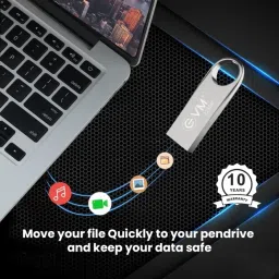 EVM EnVault USB 2.0 Flash Drive-High Performance 128 GB Pen Drive Compatible with Desktop Computer USB 2.0 Metal Case image 5
