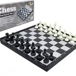 Magnetic Educational Chess Board Set with Folding Chess Board for Kids and Adult 25.4 cm Chess Board-picture-38