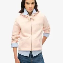 Essential Logo Zip-Front Hoodie-image-8
