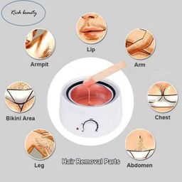 rich beauty Pro Wax Heater And Warmer Hot Wax Heater for Hard,Wax Heater For Waxing Automatic, Strip and Paraffin Waxing, Wax Heaters, Wax Machine For Women image 4
