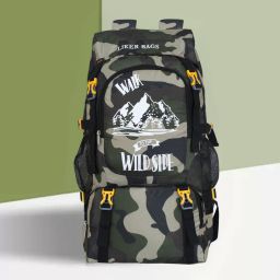Backpack 70 L TRAVEL BACKPACK FOR OUTDOOR SPORT HIKING TREKKING CAMPING RUCKSACK Rucksack- 70 L-image-86