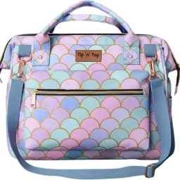 Premium Diaper Hand Bag with Insulated Bottle Pockets with 3 in 1 Carrying Style Baby Diaper Bag-7