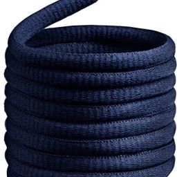 HAPPYMATES Oval Shoes laces Athletic Shoe Laces for Sport(Navy blue 4pcs) Shoe Lace-image-77