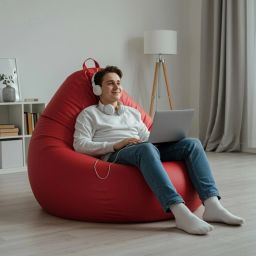 XXL Tear Drop Bean Bag Cover (Without Beans)-picture-41
