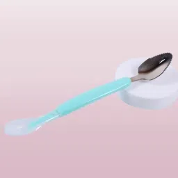 2 in 1 Baby Fruit Spoon & Scraper For Baby Feeding BPA-Free- Plastic-14