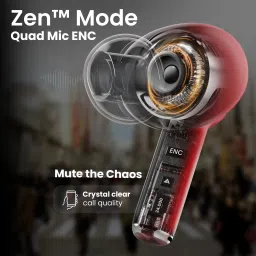 boult W40 with Quad Mic ENC, 48H Battery Life, Low Latency Gaming, Made in India, 5.3v Bluetooth Headset image 3