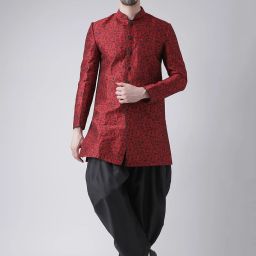 DEYANN Printed Sherwani-image-8