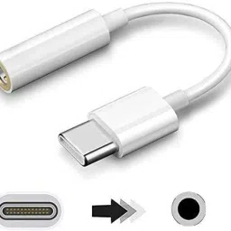 Twixxle White XI-KGF-112-USB Type C to 3.5mm Aux Digital Audio Headphone Jack Adapter/Connector Phone Converter-14