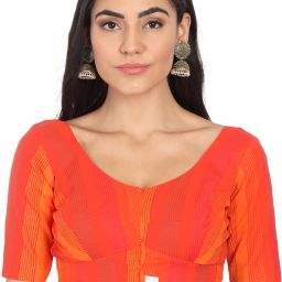 Round Neck Women Blouse-image-58