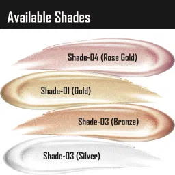 ronzille Drop & Glow Liquid Highlighter For Face Makeup Illuminating With Dewy Finish Highlighter image 3