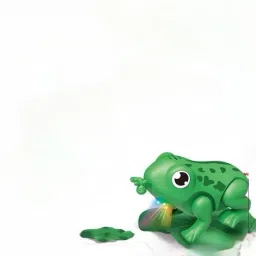 Electric Cartoon Frog Bouncing Musical Frog with LED Light-16