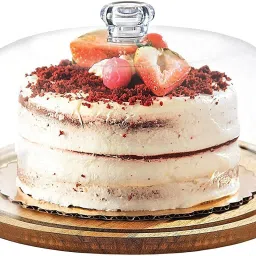Acrylic, Wooden Cake Server-36