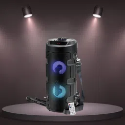 GUGGU DJ Box Speaker with FM Radio, Mic & USB Pen Drive 20W Bluetooth SpeakerHB162 20 W Bluetooth Party Speaker-image-7
