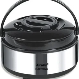 Thermosteel with Plastic Cover & Bottom Food Warmer Insulated Casserole Serve Casserole-image-24