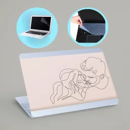 SDM 3in1 Combo 15.6 Inch 3m Laptop Skin, Screen Guard, Key Protector Combo671 Combo Set-picture-16