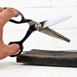 Cloth Fabric Cutting Dressmaker Triangle Sewing 8" Inch Zigzag Scissors-J7 Scissors-image-15
