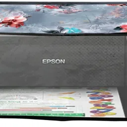 HomeStore-YEP For Epson L3252 / L3250 / L3210 All-in-One Blue Flower Printer Cover-21