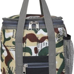 Travel Lunch / Tiffin / Storage Bag Waterproof Lunch Bag 2 Containers Lunch Box-24