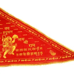Jai Shree Ram Triangle Outdoor Flag-image-23