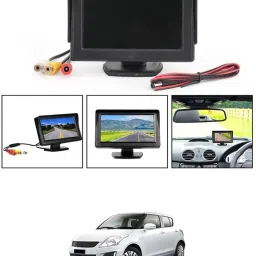 Universal Car Dashboard 4.3Inch TFT Display LCD Monitor Screen-257 Black LCD-image-86
