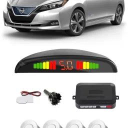 PKNA1073 White Car Reverse Parking Sensor with LED Display 4 Sensor PKNA1073 Parking Sensor-picture-10