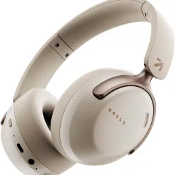 Soniq 70Hrs Battery, 40mm Drivers, Dual Pairing, ENC Mic, Foldable Design, 5.4v Bluetooth & Wired Headset-image-0