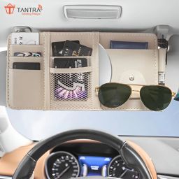Car Sun Visor Organizer – Premium Quality & Stylish Storage Solution Car Dashboard tray-image-42