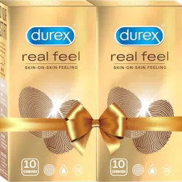 Real Feel Skin Feeling Pack of 2 Condom-image-4
