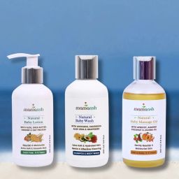 Baby Skincare Combo Bundle of Baby Massage Oil, Baby Wash and Baby Lotion-image-22