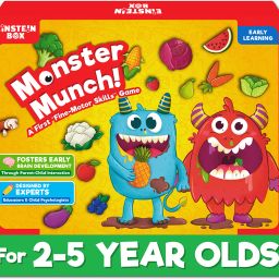 Feed The Monster Game for 2-5 Years Old|Toys/Gifts for Boys/Girls Ages 2-5 Years-11