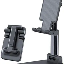 TECHGEAR Smart Foldable Mobile Stand for Table and Bed Mobile Holder-image-3