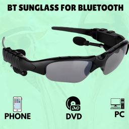 YAROH Bluetooth headset supported sunglass with mic for continuous dynamic MusicC264-picture-32