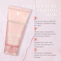 Collagen Night Mask for a More Radiant and Youthful Complexion 100% Genuine-image-14