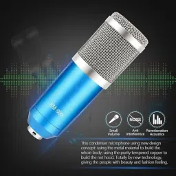 urban infotech BM800 Broadcasting Studio Recording Condenser Microphone Kit Broadcasting Studio Recording Microphone image 5