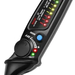 Voltage Tester Pen Adjustable Sensitivity Auto/Manual Mode Non-contact Voltage Detector AC Electricity Sensor with Color LED Indicators Digital Voltage Tester-23