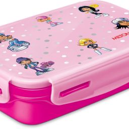 Steely Deluxe Mini Inner Steel Kids Tiffin Box, Dark Pink | School Lunch Box 1 Containers Lunch Box-image-83