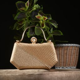 Party Gold, Pink Clutch-image-80