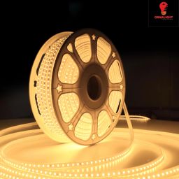 600 LEDs 5 m Yellow Steady Strip Rice Lights-image-1
