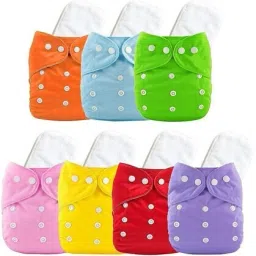 Baby Reusable Diaper - Soft, Adjustable, Leak-Proof Diaper for Newborns-16